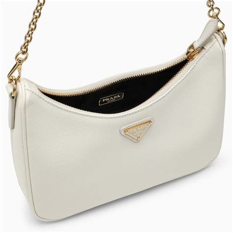 prada re edition 2005 white leather